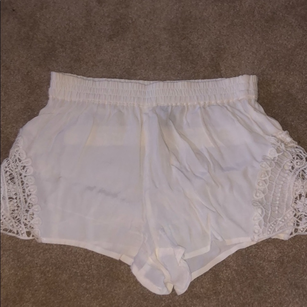 white shorts
